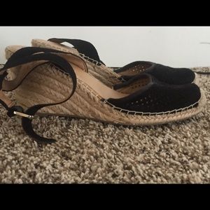 Franco Sarto black Sandals closed toe size 8